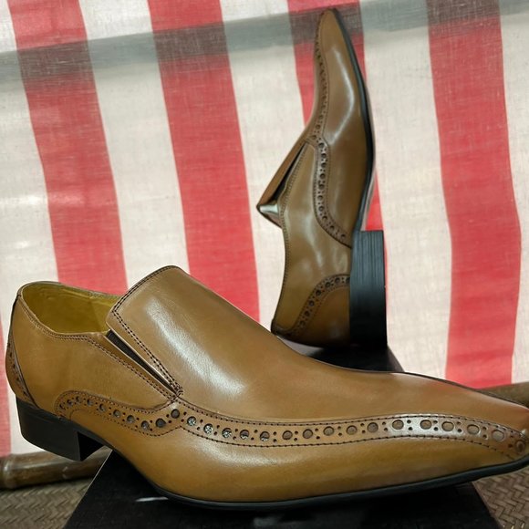 NWB Encore by Fiesso Leather Shoes Sz 8 - Picture 1 of 9